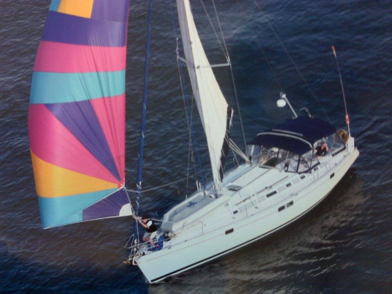 44 ft beneteau sailboat