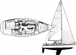 Tartan 35 ft 3500 Sloop 1998 YX0100000256