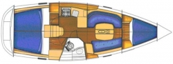 Beneteau 34 ft Oceanis 343 2005 YX0100000281