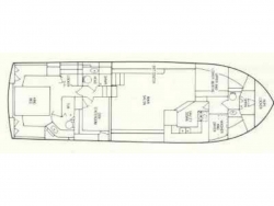 Chris Craft 50 ft 500 Constellation Motoryacht 1987 YX0100000182