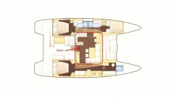 Lagoon 45 ft 450F 450 F 2012 YX0100000490