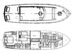 Hatteras 53 ft Classic Motoryacht 1974 YX0100000280
